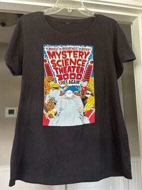 Mystery Science Theater 3000 Women's Graphic Tee - Black